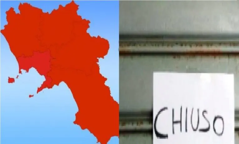Campania zona rossa, l’elenco completo dei negozi aperti da lunedì