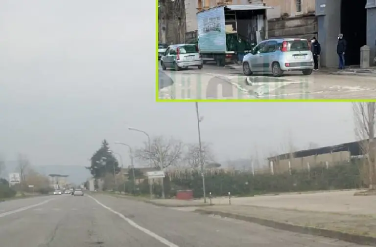 “Legato nel cofano dell’auto” ma è una prova di Gomorra: troupe torna a sorpresa in città
