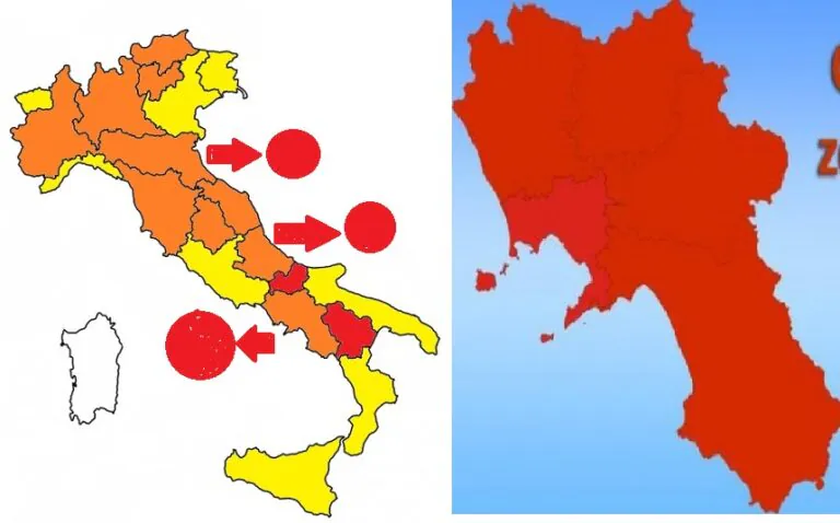 Italia, il giorno delle regioni rosse: Campania sicura del lock, le altre a rischio. Le nuove regole