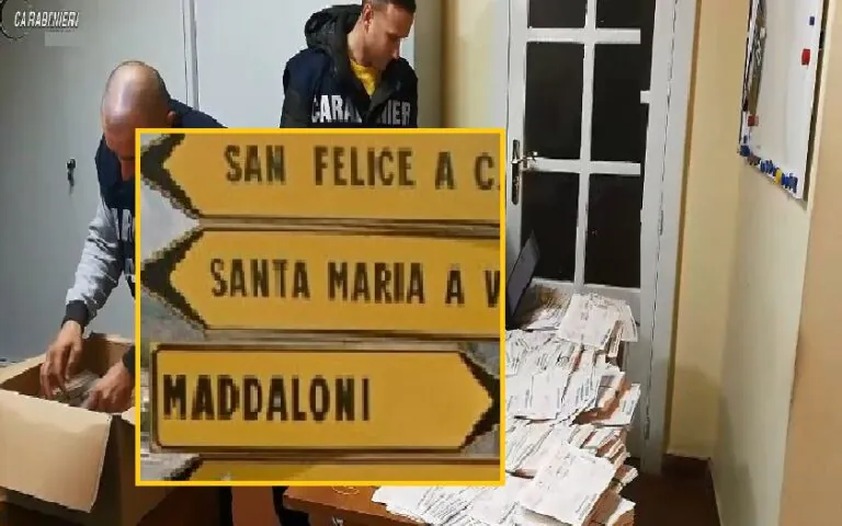 Perquisizioni dei carabinieri a casa di politici ed imprenditori nell’est casertano