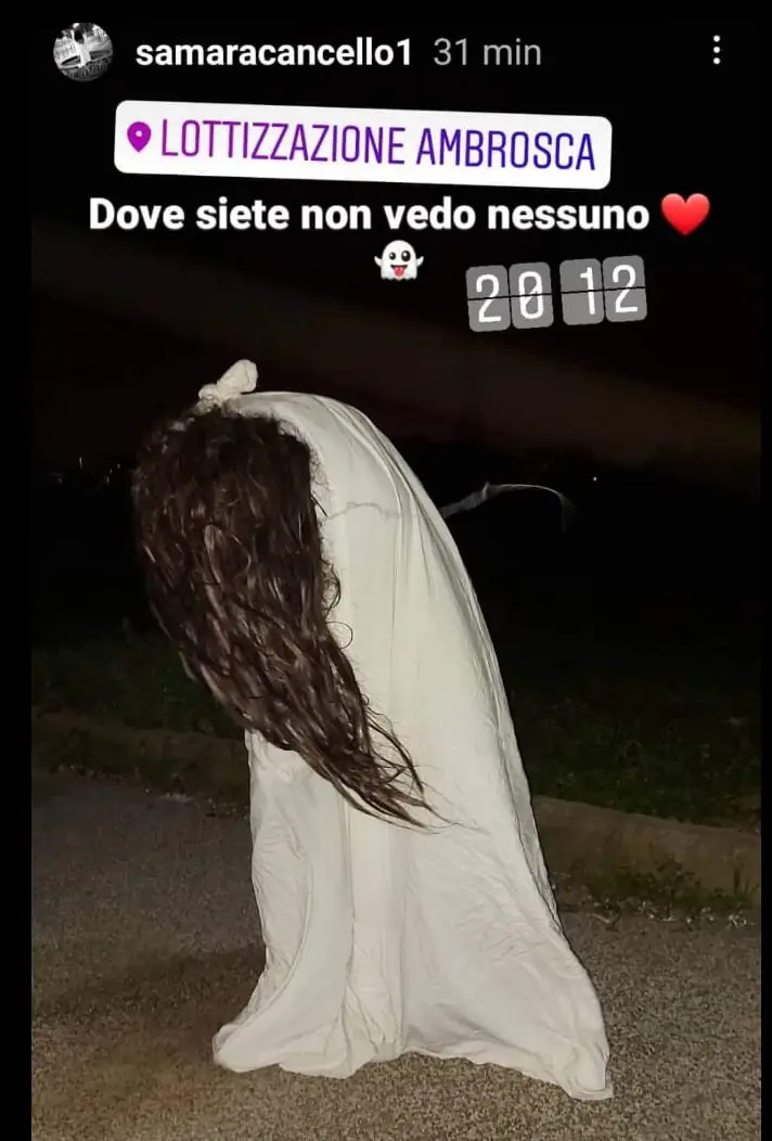 Samara mantiene promessa ed esce in strada ma trova sgradita sorpresa