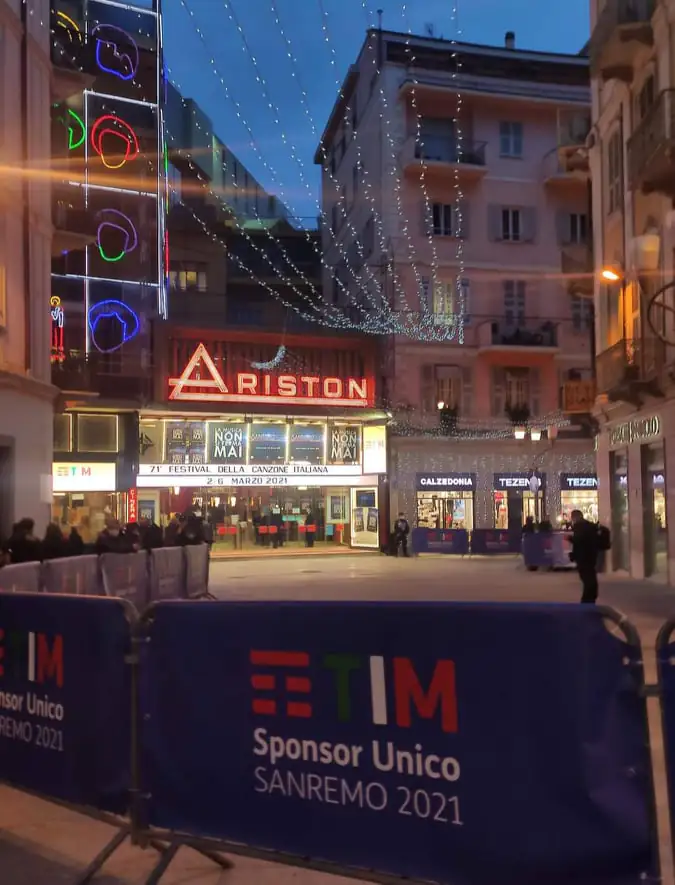 Festival di Sanremo 2021. L’Ariston senza pubblico