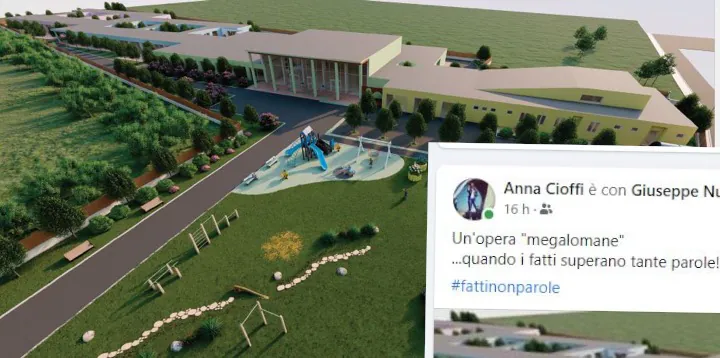 Cittadella scolastica, assessore si gasa: “Un’opera megalomane, quando i fatti superano parole”