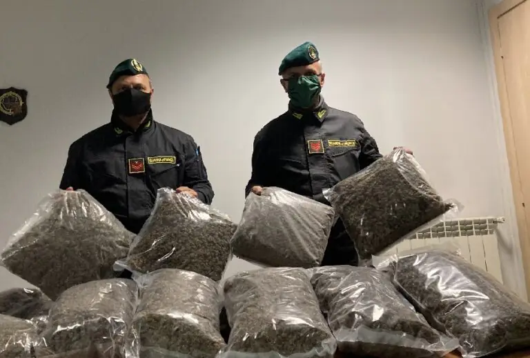Trovato carico di droga da 3 milioni di euro in un capannone agricolo. FOTO