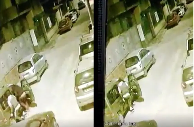 Il furto in diretta: banditi in azione a Pasqua, rubata auto di padre di famiglia. VIDEO