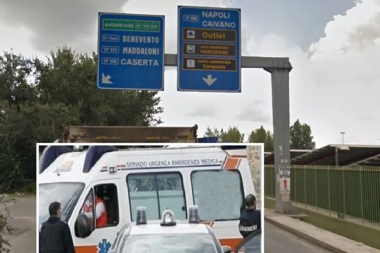 Choc nella zona Asi: giovane operaio travolto da palo