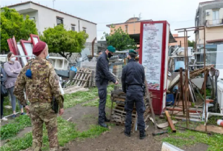 Terra dei Fuochi, scattano 4 sequestri per commercianti e imprenditori. FOTO