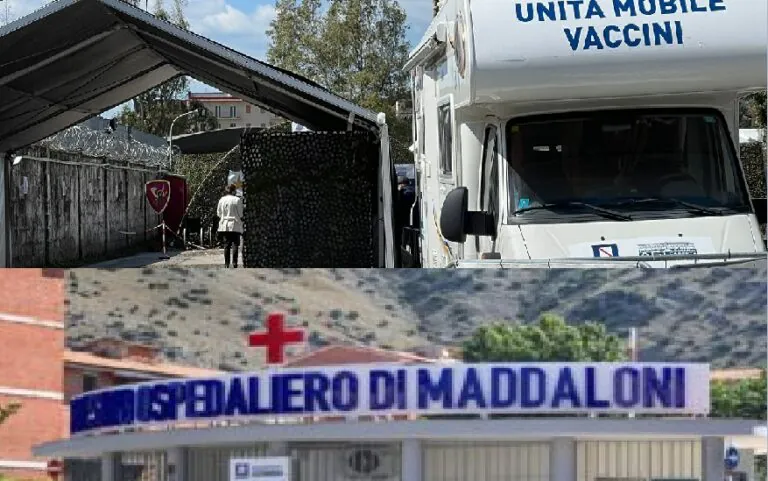 Casertano, boom di dosi ma all’ospedale vaccinazione finisce in rissa: arriva la polizia