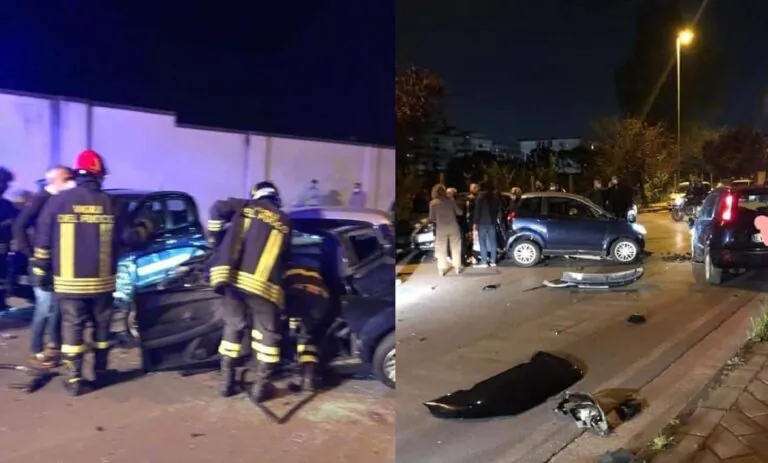Schianto tra auto, coinvolta minicar: giovanissimi estratti dalle lamiere. FOTO