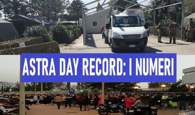 Astra Day, Esercito “doppia” Marcianise: ecco quante persone saranno vaccinate nelle 24 ore