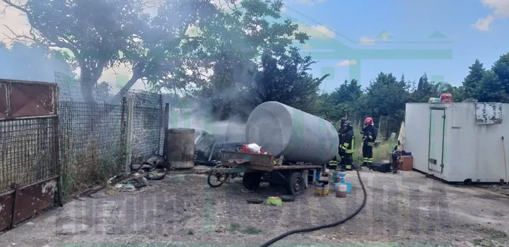 Choc nella frazione: esplode bombola di gas. Arrivano i pompieri
