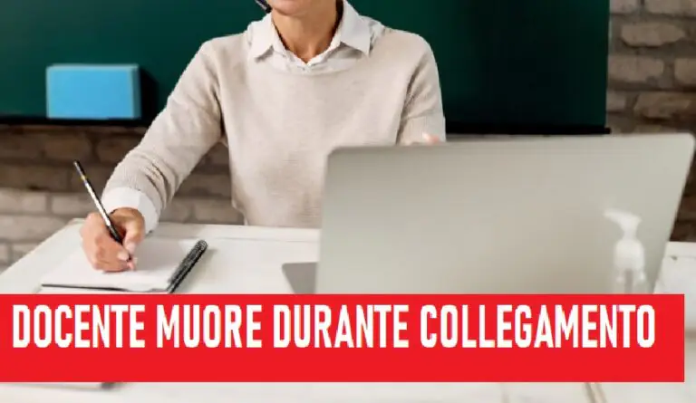 Docente muore davanti al pc mentre è in collegamento