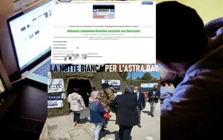 La notte bianca dei casertani per Astrazeneca: in 10mila per 4800 dosi. Scorte finite