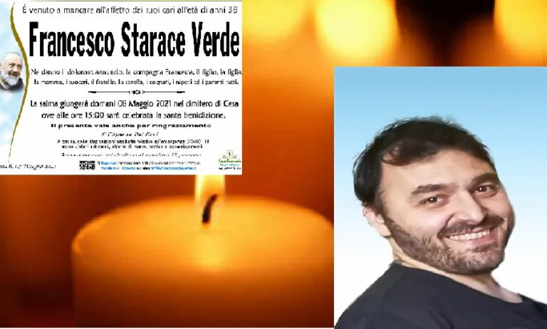 Imprenditore portato via dal virus a 38 anni, il sindaco: “Nulla faceva pensare a questa tragedia”