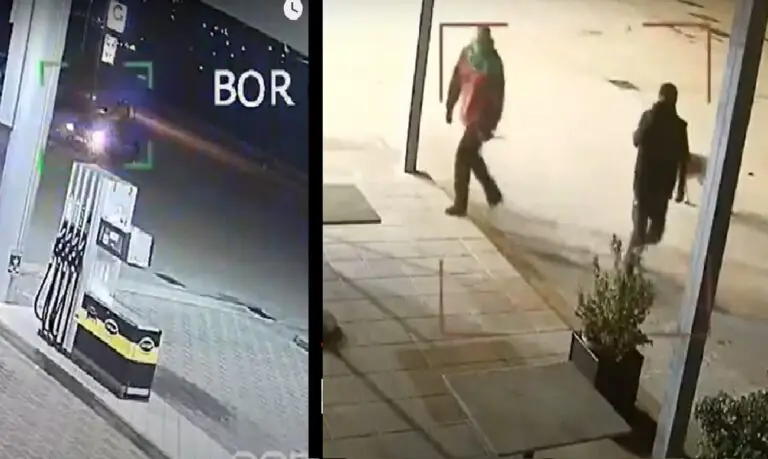Assalto al bar del distributore durante coprifuoco, poi la fuga. VIDEO