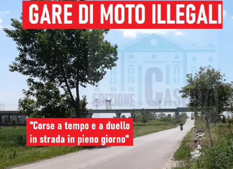 Gare di moto tra minorenni in strada: “Corrono sia a tempo che a duello”