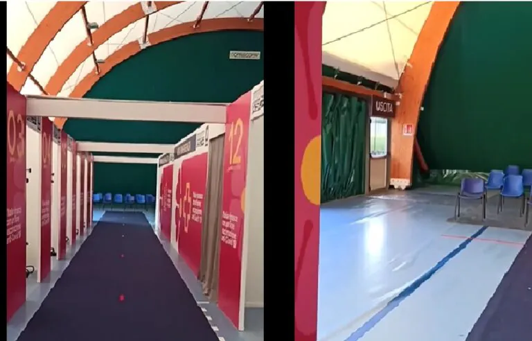 Apre nuovo hub vaccinale nel Casertano da mille dosi al giorno. VIDEO