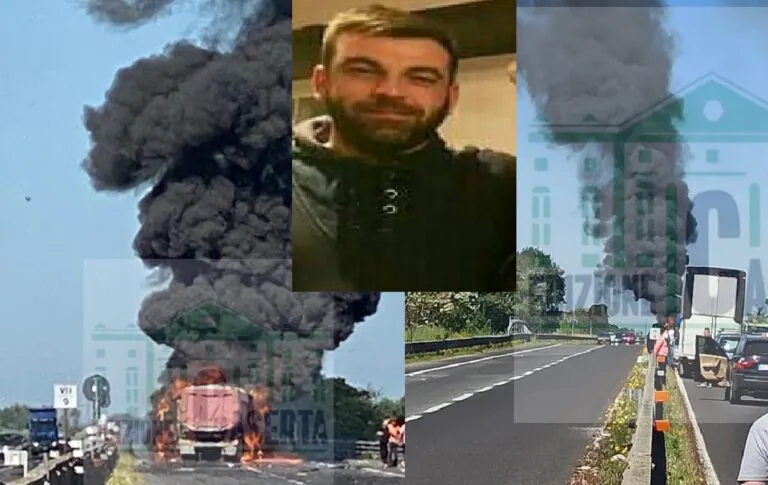 Imprenditore ucciso dall’esplosione sulla 7bis: “E’ un incubo, proteggi i tuoi tre figli”