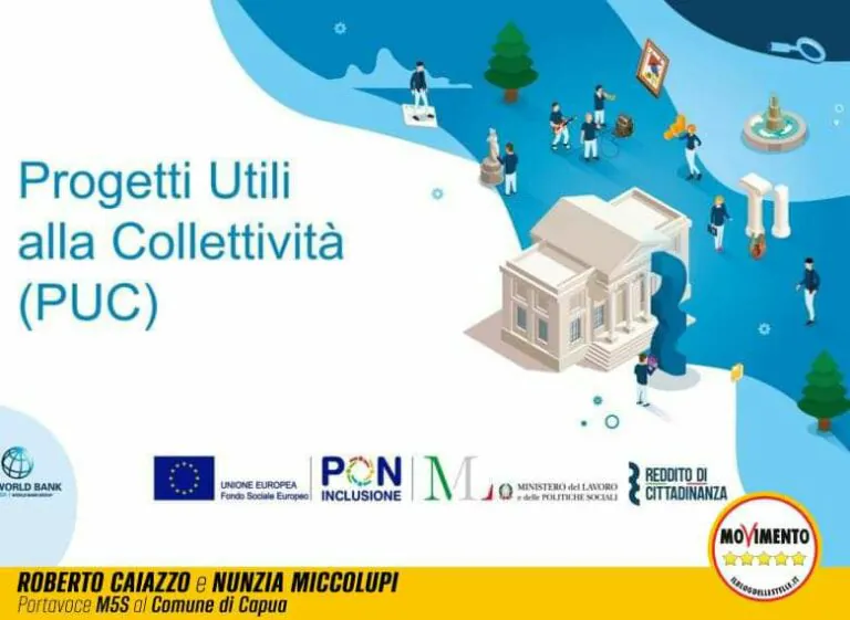 Comune fa lavorare i beneficiari del reddito di cittadinanza: scelta la collocazione