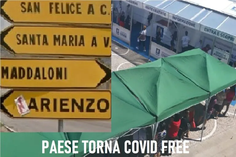 Un altro Comune del Casertano è ‘covid free’: la soddisfazione del sindaco