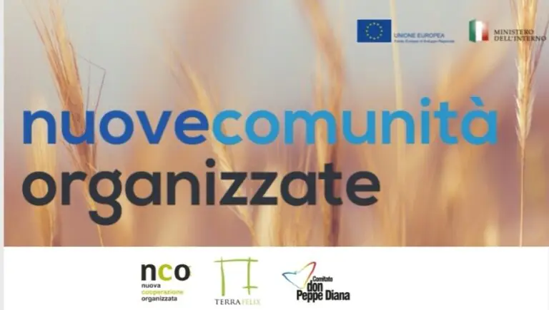 Riutilizzo Beni Confiscati alle mafie, parte il progetto NCO Nuove Comunità Organizzate