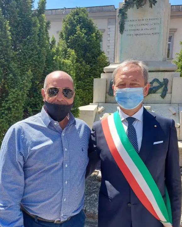 Crisci e Nuzzo al fianco del sindaco Pirozzi per la Festa della Repubblica