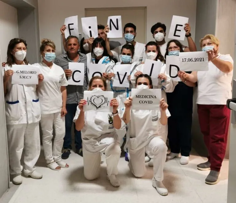 La fine dell’incubo: chiude reparto del Covid Hospital