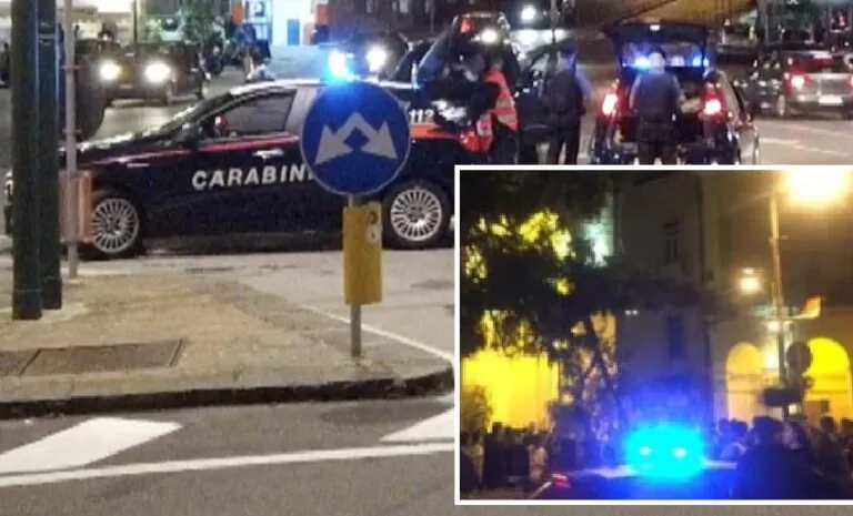 Rissa di Natale durante brindisi, giovanissimo all’ospedale