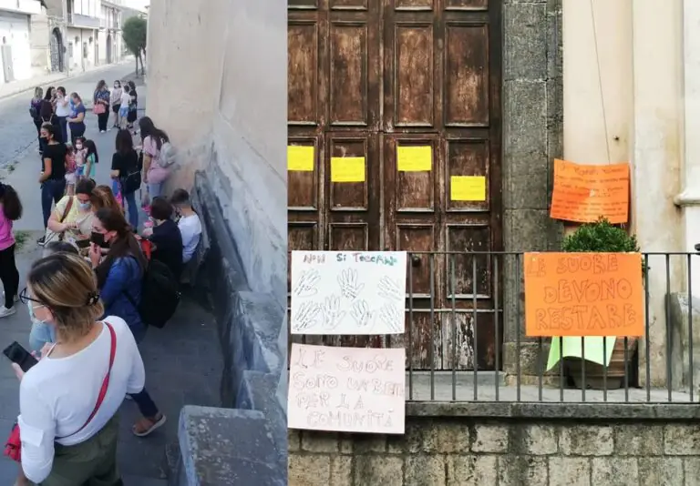 Suore dell’asilo a rischio sfratto, comunità si mobilita: “Non si toccano”