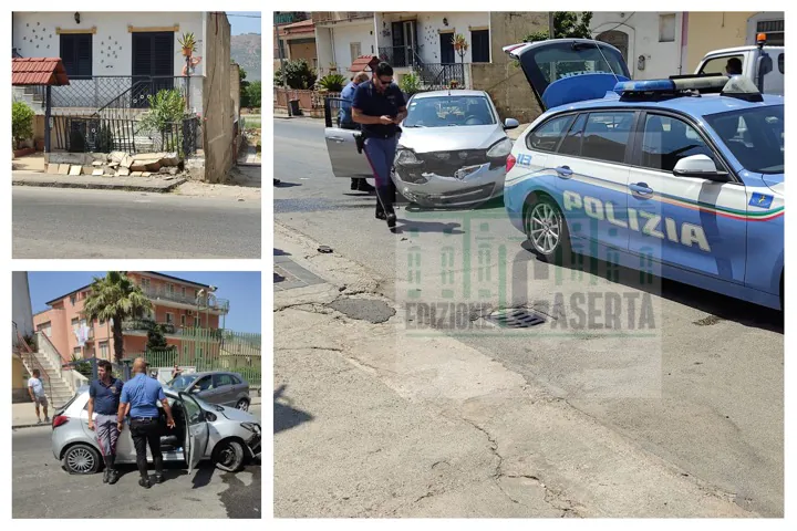 Inseguimento choc: la polizia alle calcagna. Malfattore si schianta e viene beccato. FOTO  E VIDEO