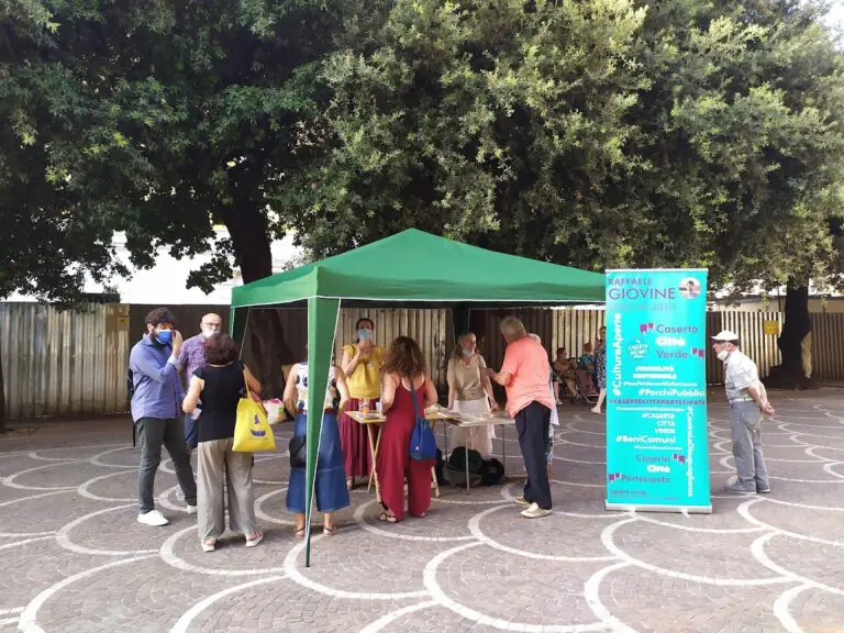 Voto, Caserta Decide riparte da piazza Sant’Anna