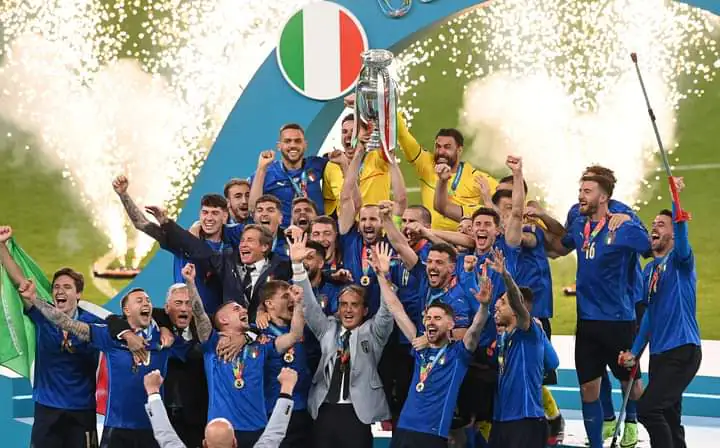 Gli Azzurri campioni d’Europa 2020. L’Italia batte l’Inghilterra