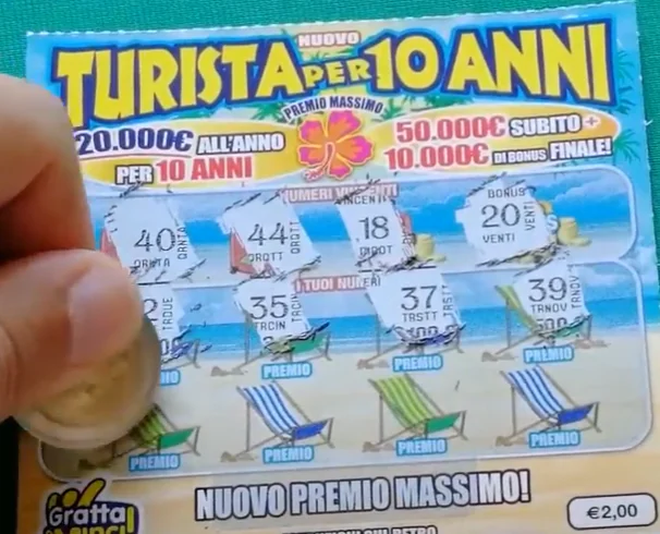 Super colpo. Nonnina diventa turista per 10 anni