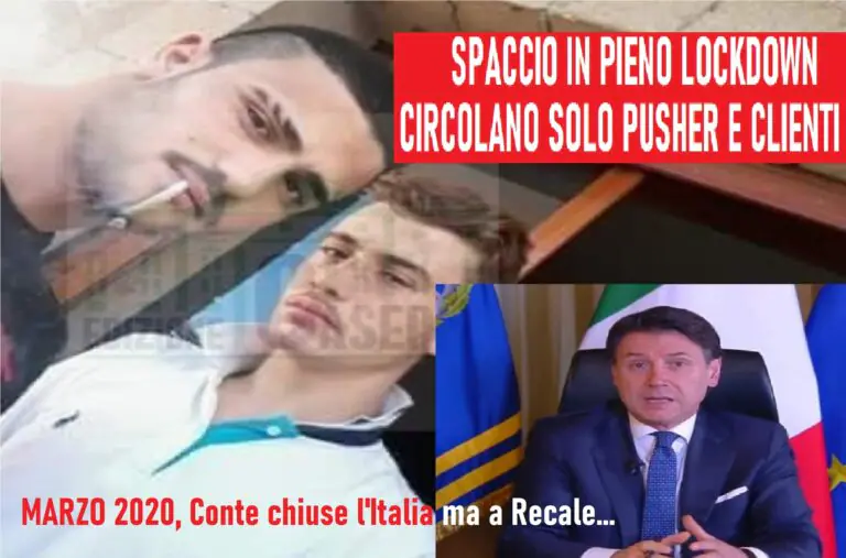 Conte chiude l’Italia ma non lo spaccio: clienti a casa Diana per la droga durante lockdown