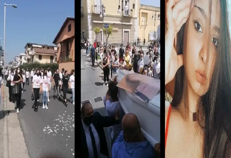 “Rita per sempre nei nostri cuori”: città diventa bianca per lo struggente addio . VIDEO