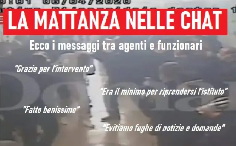 Mattanza, ecco le chat: “Perquisizione straordinaria? Era il minimo”. Silenziati sindaco e giornalisti