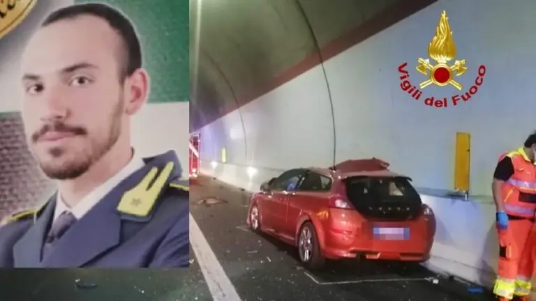 Maresciallo 25enne muore in incidente stradale, l’addio di Caserta