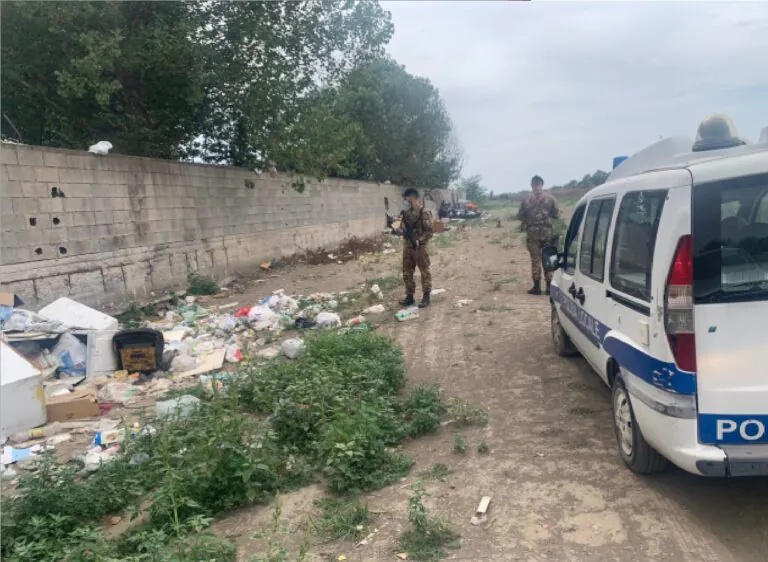 Arrestato per i roghi tossici nella zona industriale
