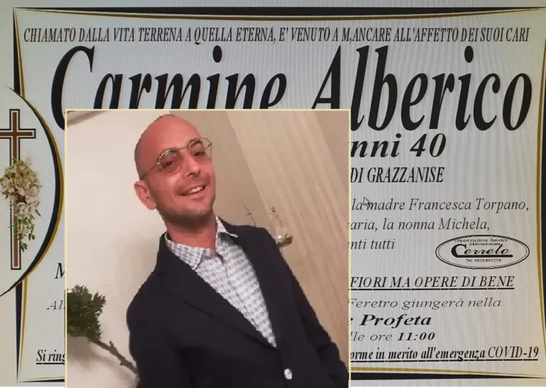 L’ultimo viaggio di Carmine: conclusa l’autopsia per la verità sulla morte