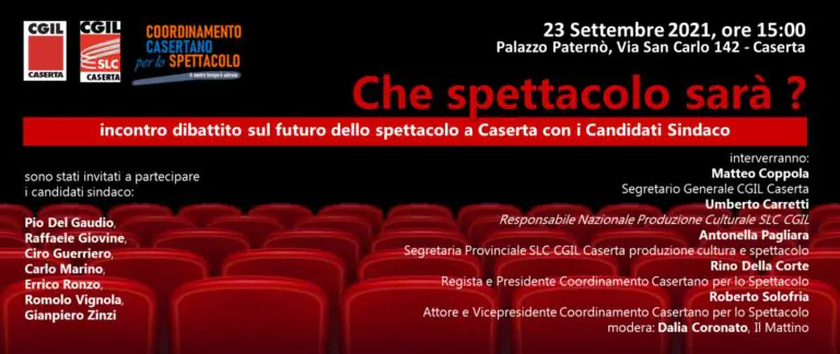 Lavoratori dello spettacolo dai candidati sindaco: “Messi nel dimenticatoio”