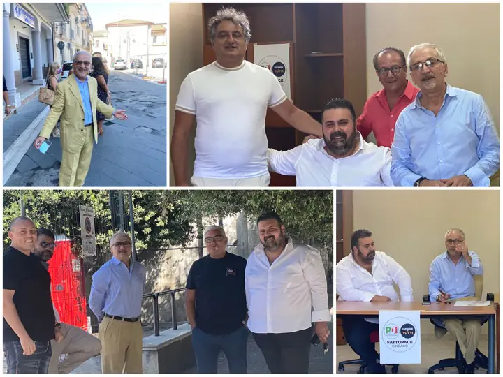 I vertici del Pd in città per Fattopace: con Belardo e Letizia siamo pronti alla campagna elettorale