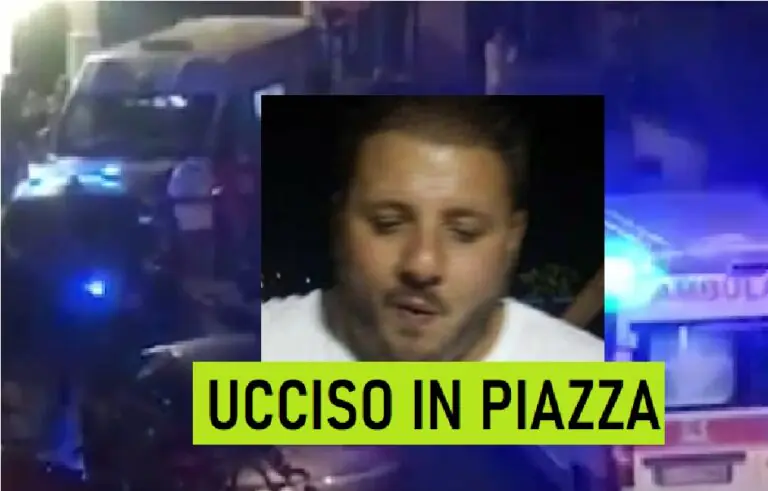 Ucciso in piazza, Angelo morto dissanguato: era stato scarcerato da poco