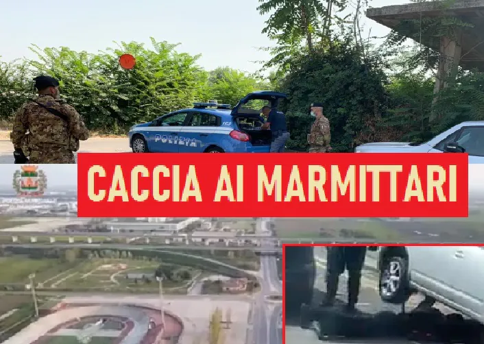 Esercito in campo nella caccia ai marmittari, blitz nelle campagne