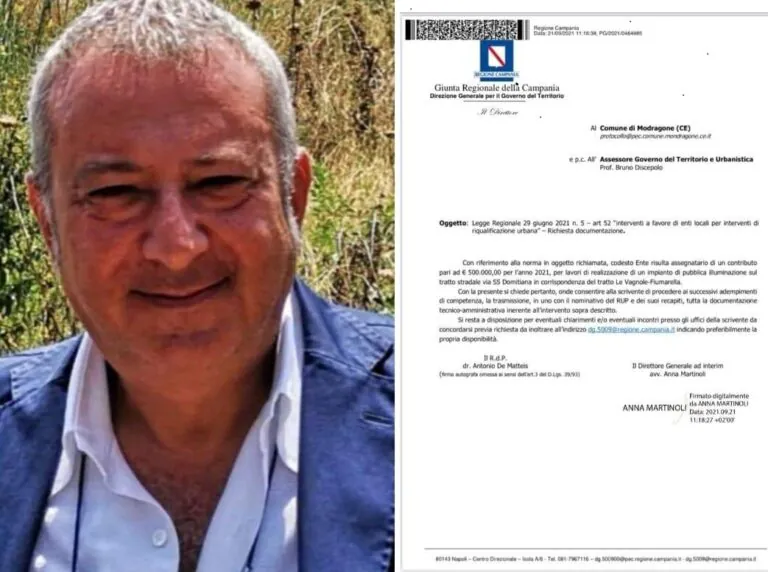 Domitiana, in arrivo mezzo milione dalla Regione