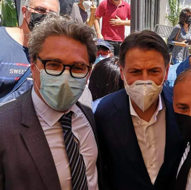 Conte a S.Maria, l’accoglienza di Santillo: “Raccolta sfida del rinnovamento”