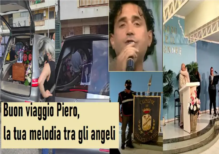 “Addio angelo della melodia”, l’ultimo viaggio di Piero Cucco tra le sue note. VIDEO