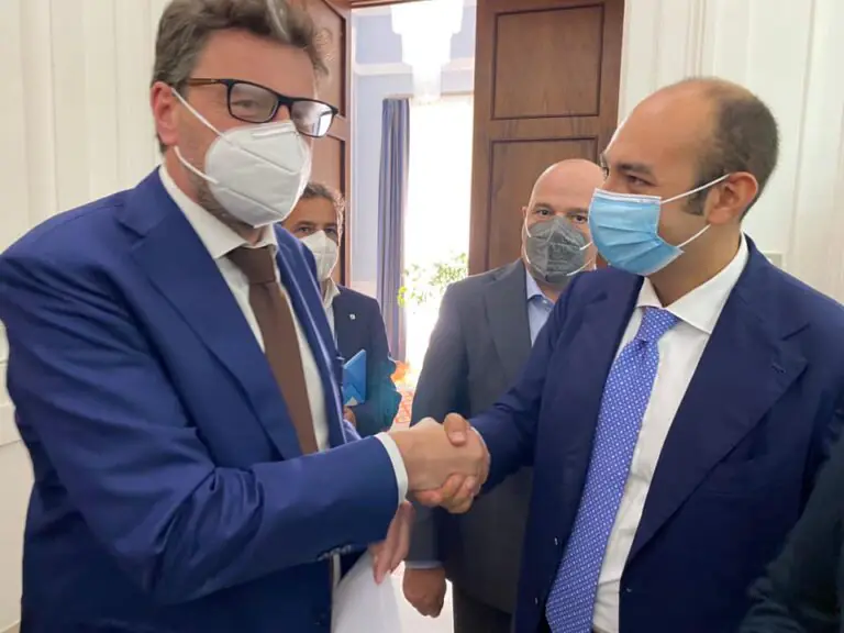 Recovery plan e dialogo Governo-Imprese: Giorgetti disegna il rilancio di Caserta