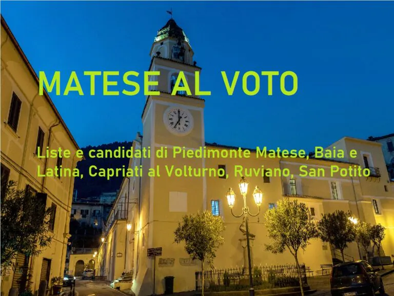 Matese al voto. SPOGLIO E RISULTATI LIVE