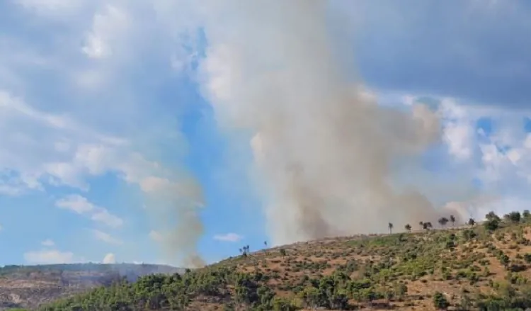 Il Casertano brucia ancora: fiamme sui monti a ridosso della città