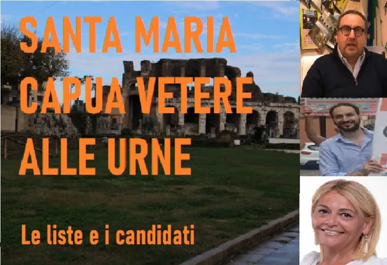 Santa Maria Capua Vetere al voto. Liste e candidati